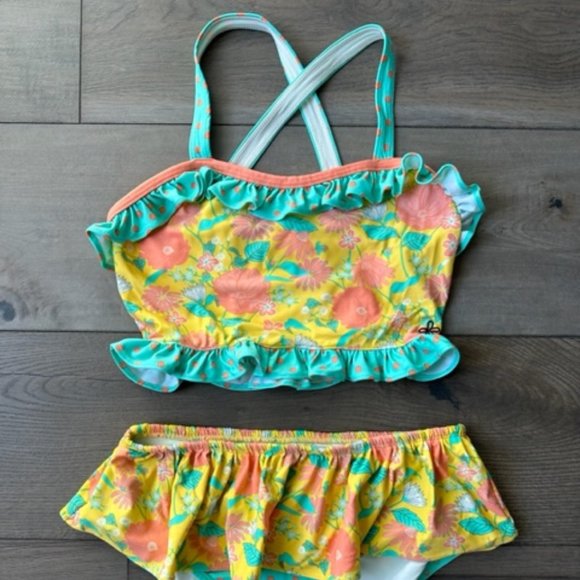 MATILDA JANE GIRLS 2 PIECE SWIMSUIT SWIMWEAR SET - Picture 2 of 4